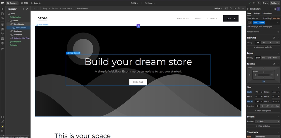 webflow kaezd